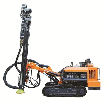 25m Depth Diesel Power Hydraulic Crawler Drilling Machine