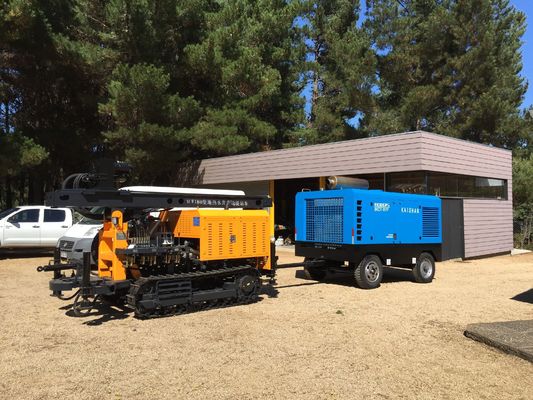 Portable Diesel Rotary Geothermal Water Well Drilling Rig